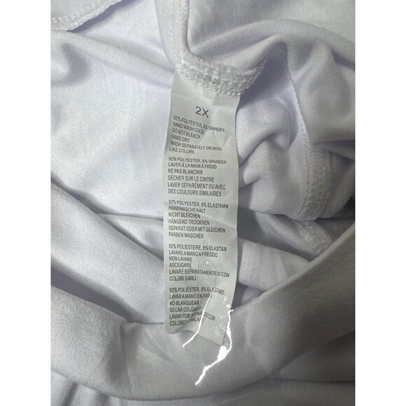 Walifrey Plus Size 2X Activewear High Waisted Tummy Control Stretch Leggings - Picture 4 of 6